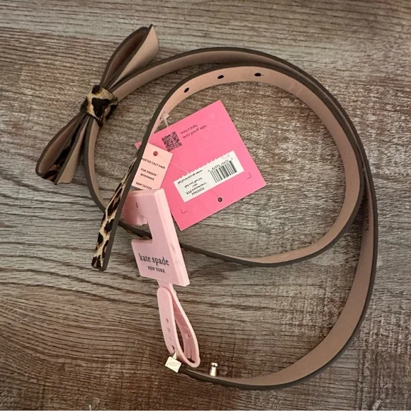 Kate Spade New York Haircalf Bow Belt - Picture 8 of 8